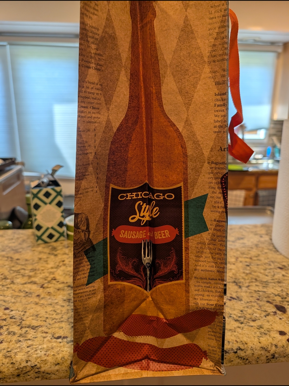 Trader Joe's Chicago Tote Bag NWT - Picture 2 of 4